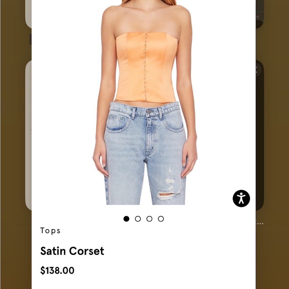 Danielle Guizio Sunset Corset